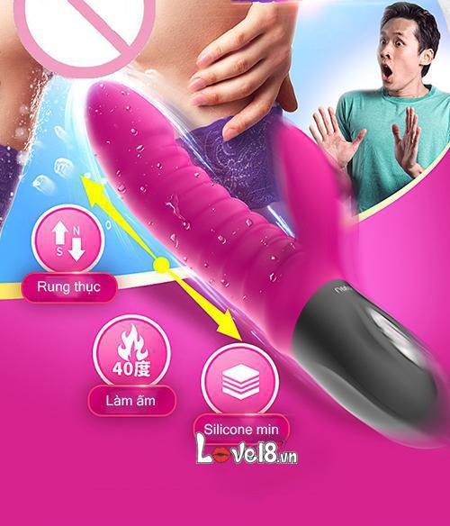 Dương vật cao cấp Leten rung thụt sưởi ấm mạnh mẽ