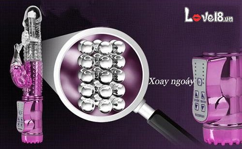 Dương vật đa năng rung ngoáy 7 chế độ silicone cao cấp cho nữ