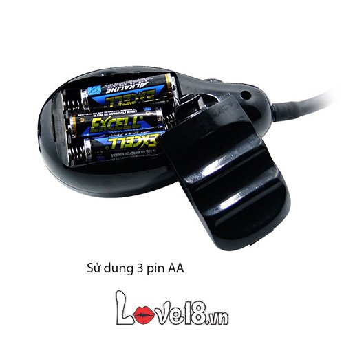 Thắt lưng cu giả silicon bơm hơi DV03D thay pin tiện lợi