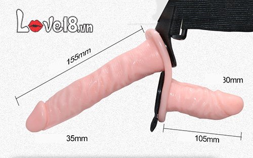  Shop bán Dương vật dây đeo hai đầu có rung Ultra giá sỉ