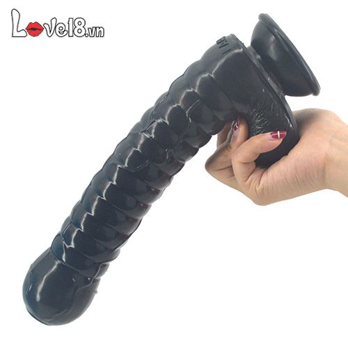 Dương vật giả bao quy đầu to khủng sillicon mềm mại massage điểm G