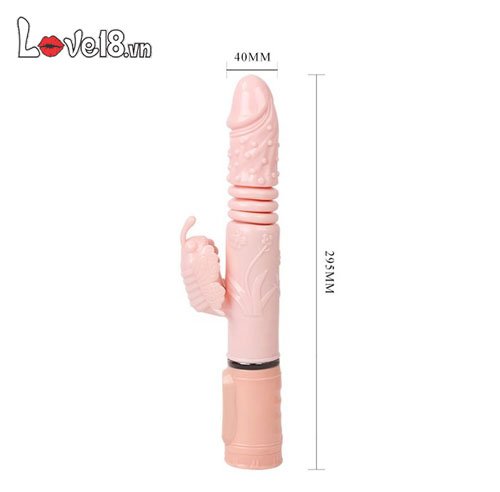 Dương vật giả phát nhiệt rung thụt Baile Hot Bunny giá tốt
