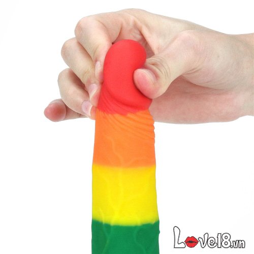 Dương vật giả gắn tường Lovetoy Prider 7 in silicon mềm mại