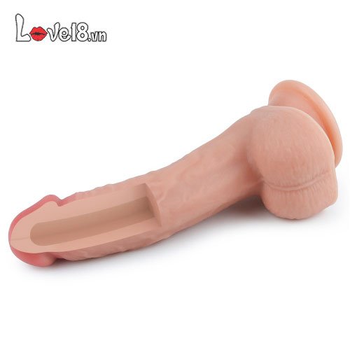 Dương vật giả Lovetoy 8 inch siêu mềm mịn kích thích điểm G