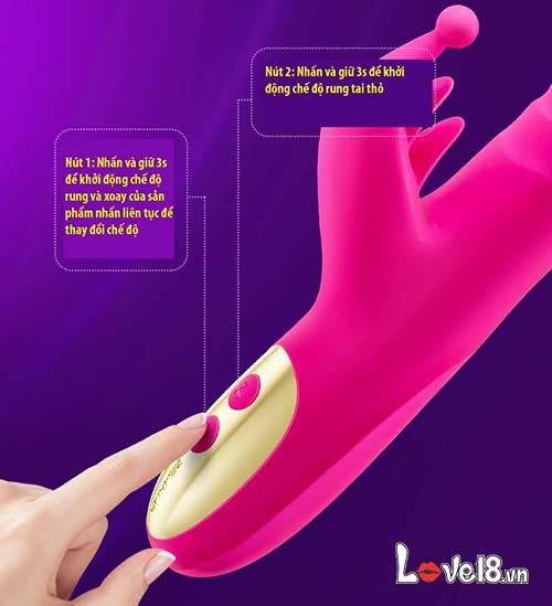 Dương Vật Giả Rung Bi Xoay Avakom Zemalia Criss Kích Thích