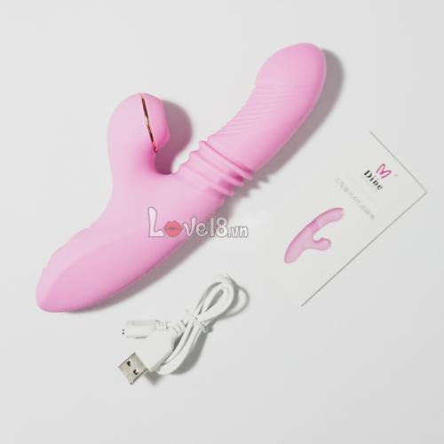 Dương vật giả rung thụt đa năng Olivia cho nữ nhiều chế độ