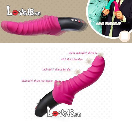 Dương vật giả Fun Stronic Drei rung thụt kích thích điểm G, tuyến tiền liệt an toàn cao cấp