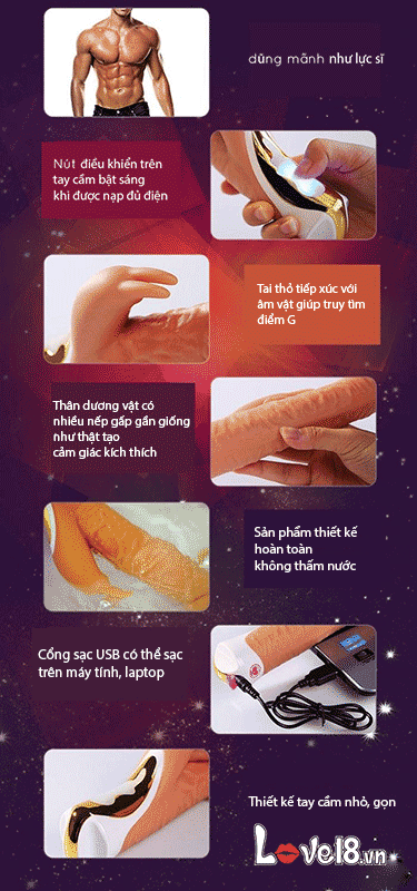 Dương vật giả cao cấp Chiến binh bão táp kích thích mạnh mẽ