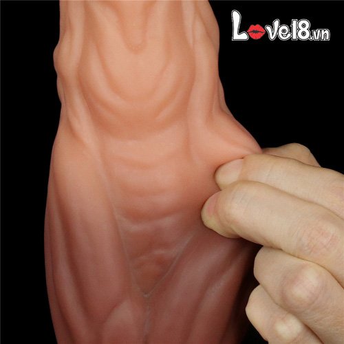 Dương Vật Giả Silicone Mềm Mại 2 Thớ Kích Thích Cực Đã