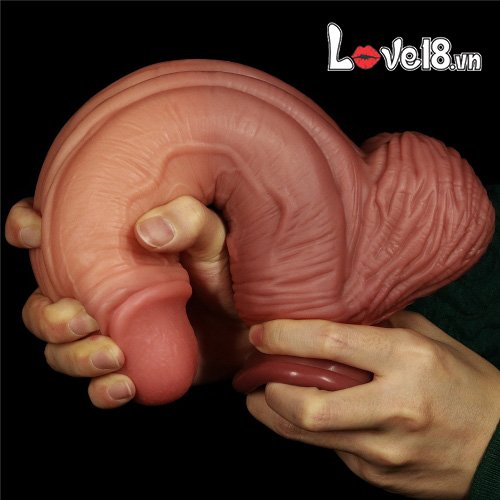 Dương vật giả silicon 2 lớp King Sized Lovetoy Nature Cock
