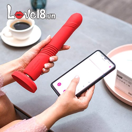 Dương vật giả rung thụt Lovense Gravity điều khiển app cao cấp