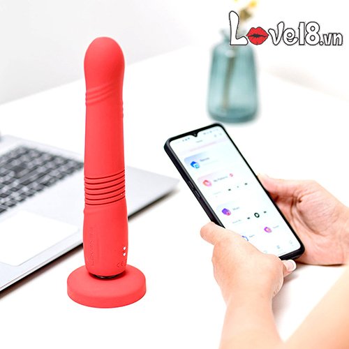 Dương vật giả rung thụt Lovense Gravity điều khiển app cao cấp