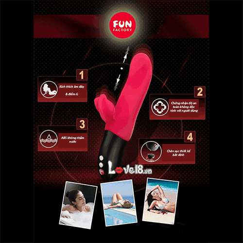 Dương vật rung giật Fun Fushion Đức chính hãng siêu kích thích