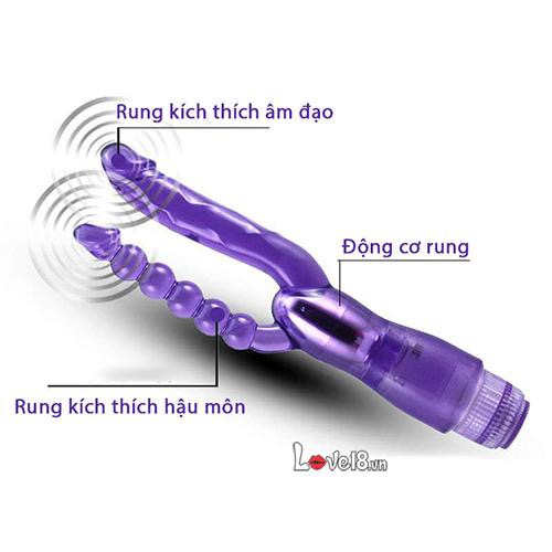 Dương Vật Rung 2 Nhánh Double Pleasure Kích Thích Sung Sướng