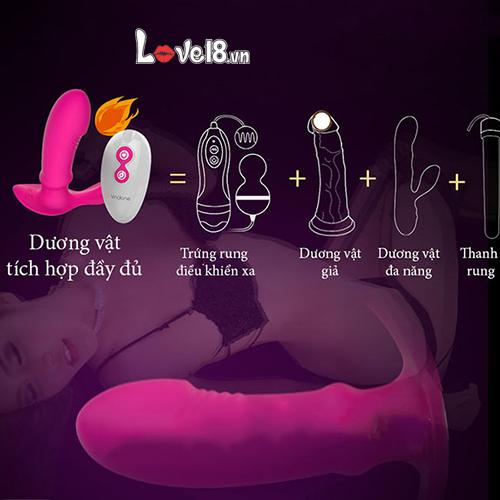 Dương vật siêu rung sưởi ấm Nalone Marley điều khiển xa