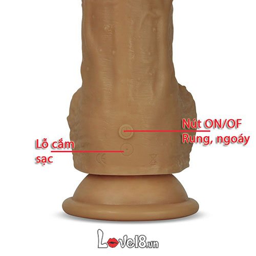 Dương Vật Silicon Rung Ngoáy Lovetoy Anthony - Chất Lượng Mỹ, An Toàn