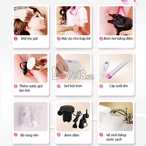 Búp Bê Bơm Hơi Cao Cấp Độc Đáo – Người Tình Hoàn Hảo