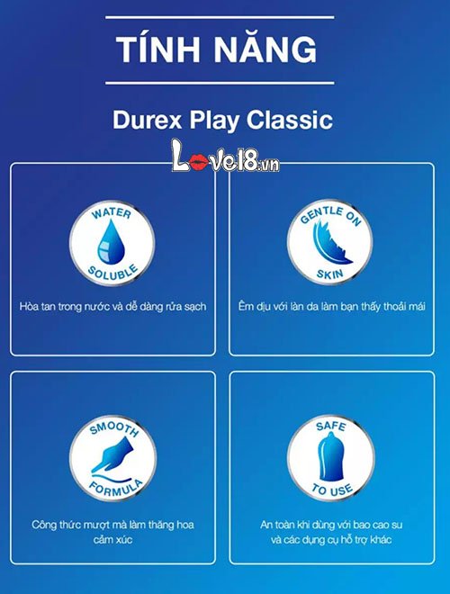 Gel Bôi Trơn Durex Play Classic 100ml Mềm Mịn Giá Tốt