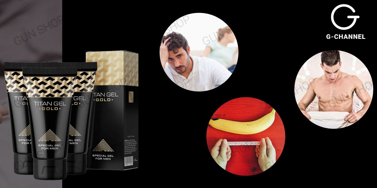 Gel bôi trơn Titan Gold cao cấp tăng kích thước nhanh chai 50ml Gel bôi trơn Titan Gold cao cấp tăng kích thước nhanh chai 50ml