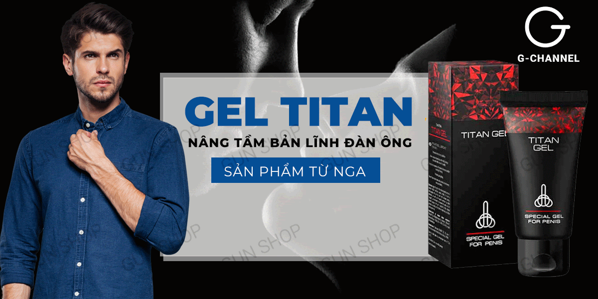 Gel Titan 50ml Tăng Kích Thước Hiệu Quả, Kéo Dài Thời Gian
Gel Titan 50ml Tăng Kích Thước Hiệu Quả, Kéo Dài Thời Gian