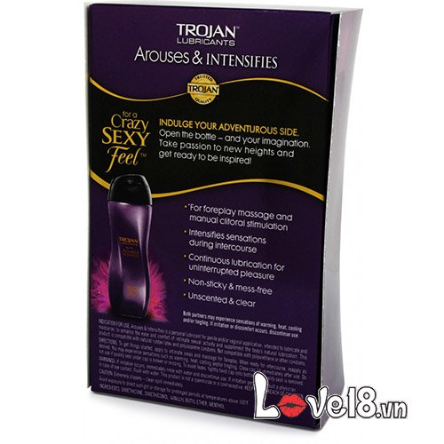 Gel se khít âm đạo Trojan tăng khoái cảm co bóp tự nhiên