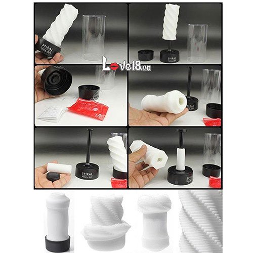 Cốc thủ dâm silicon cao cấp Tenga 3D Nhật Bản kích thích cực sướng