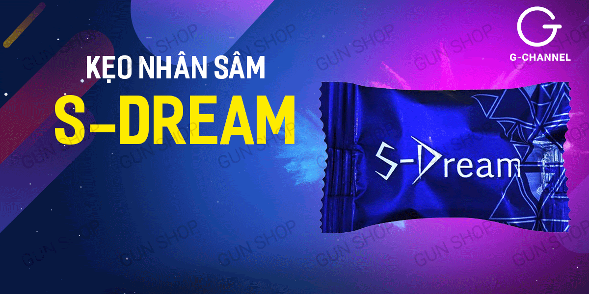 Kẹo nhân sâm S-Dream tăng sinh lực, bồi bổ sức khỏe nhanh