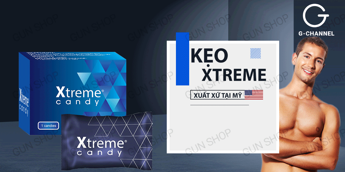 Kẹo nhân sâm Xtreme tăng sinh lý mạnh mẽ hiệu quả ngay