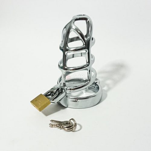 Khóa dương vật thép không gỉ chống tháo an toàn kích thích