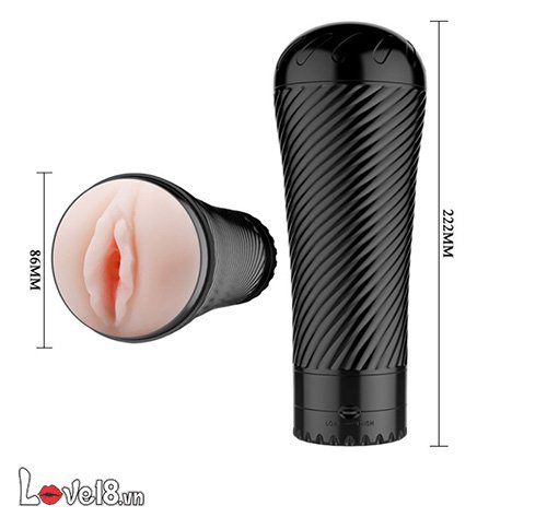 Âm đạo giả rung 7 chế độ Pink Pussy cảm giác thật, kích thích