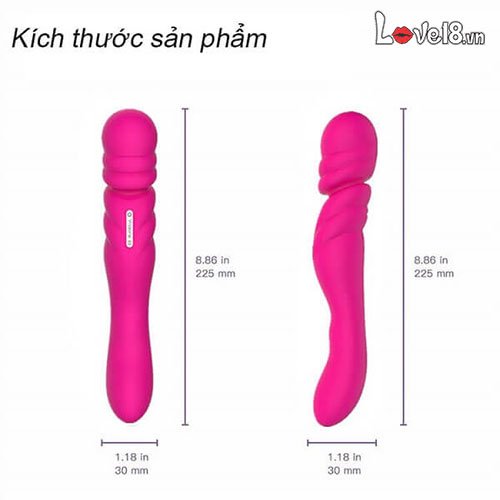 Chày rung 2 đầu Nalone Jane kích thích điểm G khoái cảm tối đa