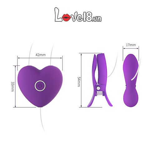 Bộ kẹp vú rung Omysky Enjoy Love siêu kích thích hấp dẫn