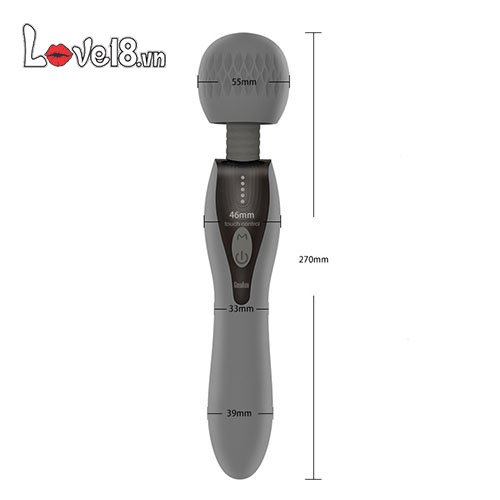 Chày rung 2 đầu Gusdun Gentleman AV Stick silicon 5 chế độ kích thích