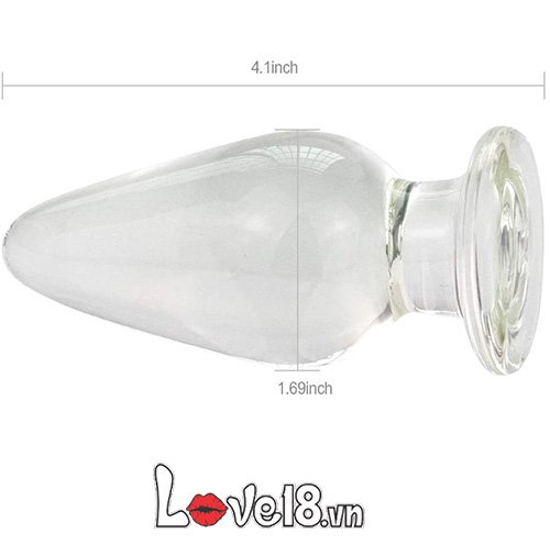 Phích cắm thủy tinh siêu kích thích cho nữ và Gay cực phê