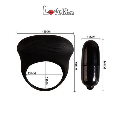 Vòng rung mát xa Prettylove Bertram kích thích cực mạnh tăng khoái cảm