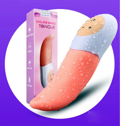 Lưỡi liếm âm đạo 2 trứng rung cao cấp, siêu kích thích