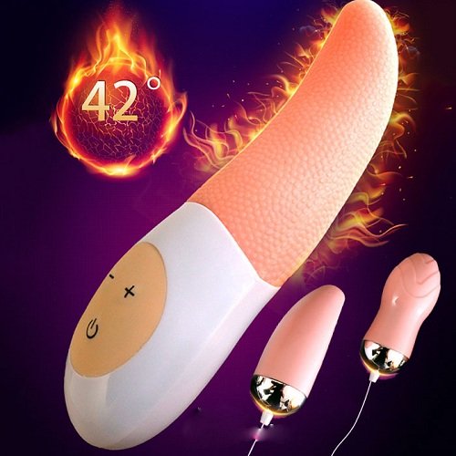 Lưỡi liếm âm đạo 2 trứng rung cao cấp, siêu kích thích