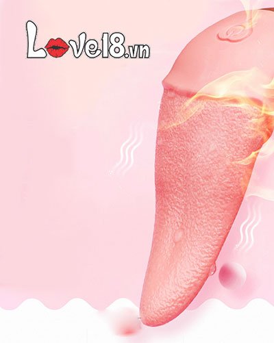 Lưỡi liếm rung JIUAI 18 chế độ sưởi ấm WOW kích thích