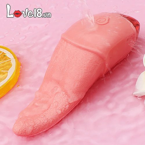 Lưỡi liếm rung JIUAI 18 chế độ sưởi ấm WOW kích thích