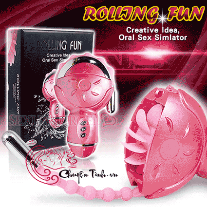 Lưỡi Rung Liếm Âm Đạo Rolling Fun 2 Tăng Khoái Cảm Cho Cô Bé