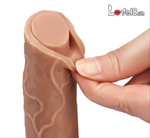 Dương vật giả Lovetoy 8 inch siêu mềm mịn kích thích điểm G