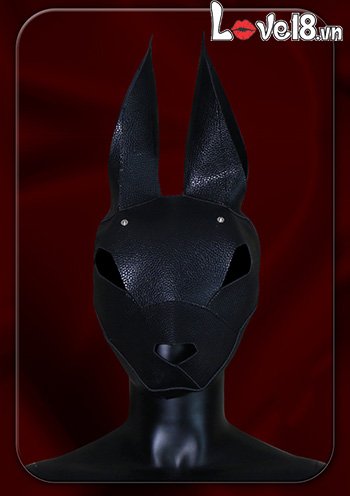 Mặt nạ cosplay thỏ đen bạo dâm da PU kích thích cuộc yêu mới lạ cuồng nhiệt Mặt nạ cosplay thỏ đen bạo dâm da PU kích thích cuộc yêu mới lạ cuồng nhiệt