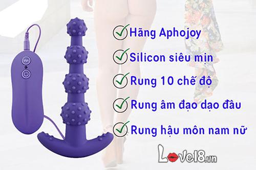 Massage Hậu Môn Thư Giãn Êm Dịu Cây Thông Gai Mềm Anal Beads
