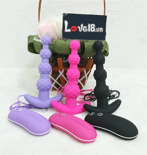 Massage Hậu Môn Thư Giãn Êm Dịu Cây Thông Gai Mềm Anal Beads