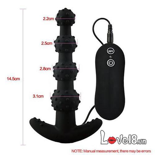 Massage Hậu Môn Thư Giãn Êm Dịu Cây Thông Gai Mềm Anal Beads