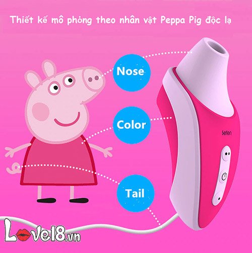 Máy bú mút trứng rung Leten đa năng cho nữ kích thích điểm G liếm âm