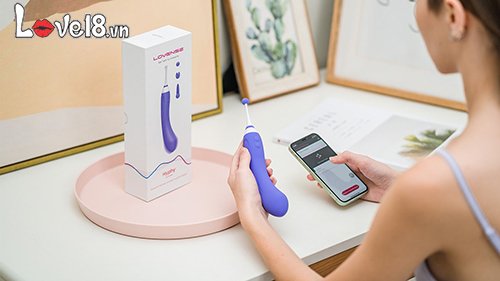 Máy massage 2 đầu Lovense Hyphy điều khiển app đa điểm rung mạnh