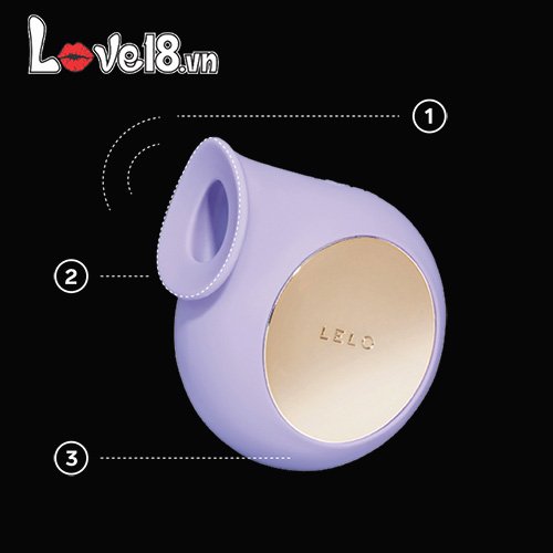 Máy massage âm vật Lelo Sila Cruise sóng âm kích thích cực đỉnh