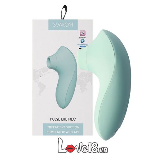Máy massage âm vật Svakom Pulse Lite Neo sóng âm kích thích
