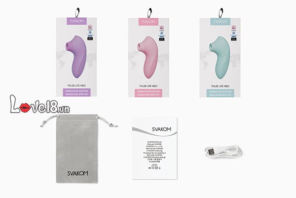 Máy massage âm vật sóng âm Svakom Pulse Lite Neo cao cấp